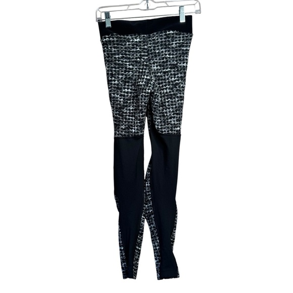 Nike Pro Hyperwarm Women's S Waffle Gray/Black Running Training Gym Legging L28 - Picture 3 of 11